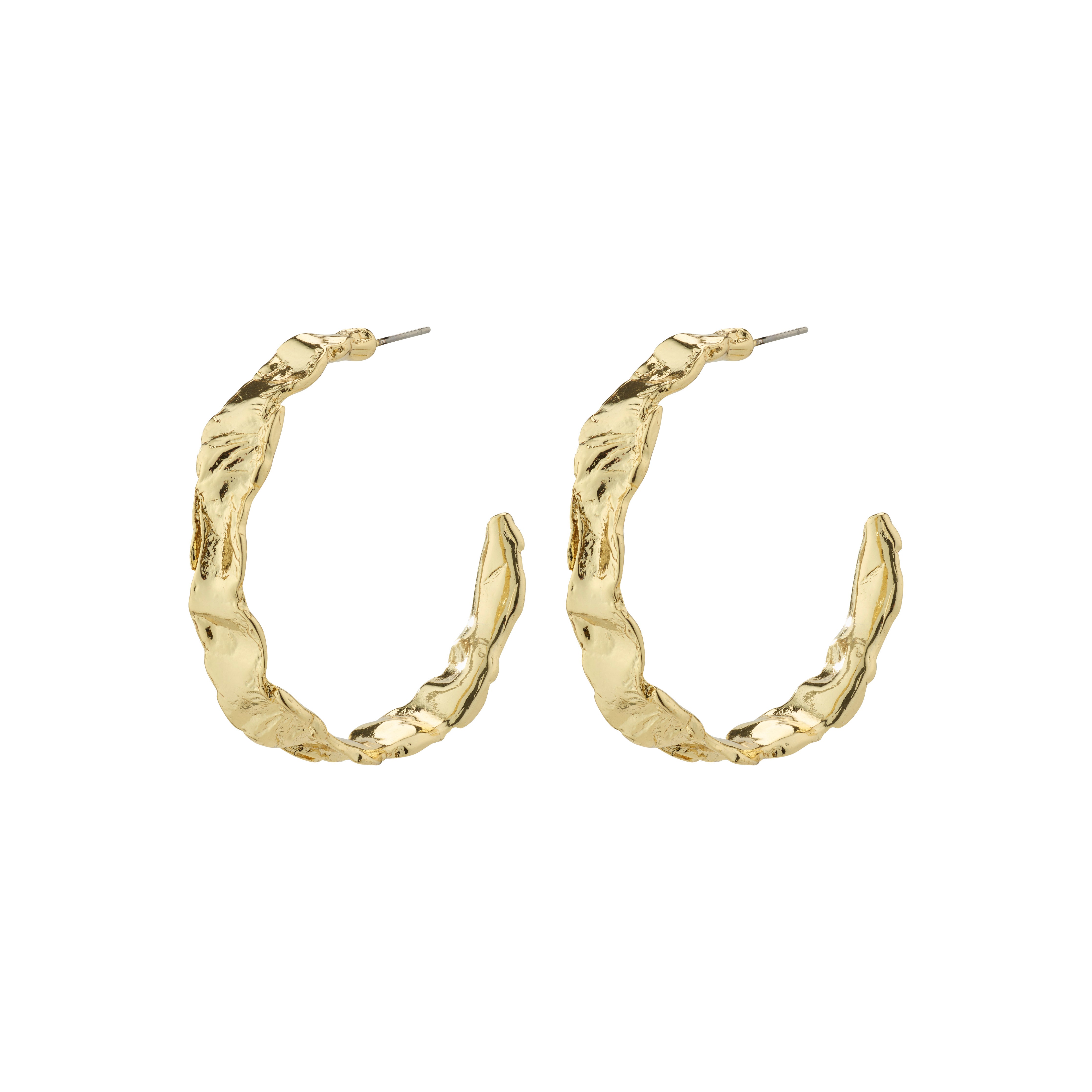 PILGRIM  Julita hoops - forgyldt