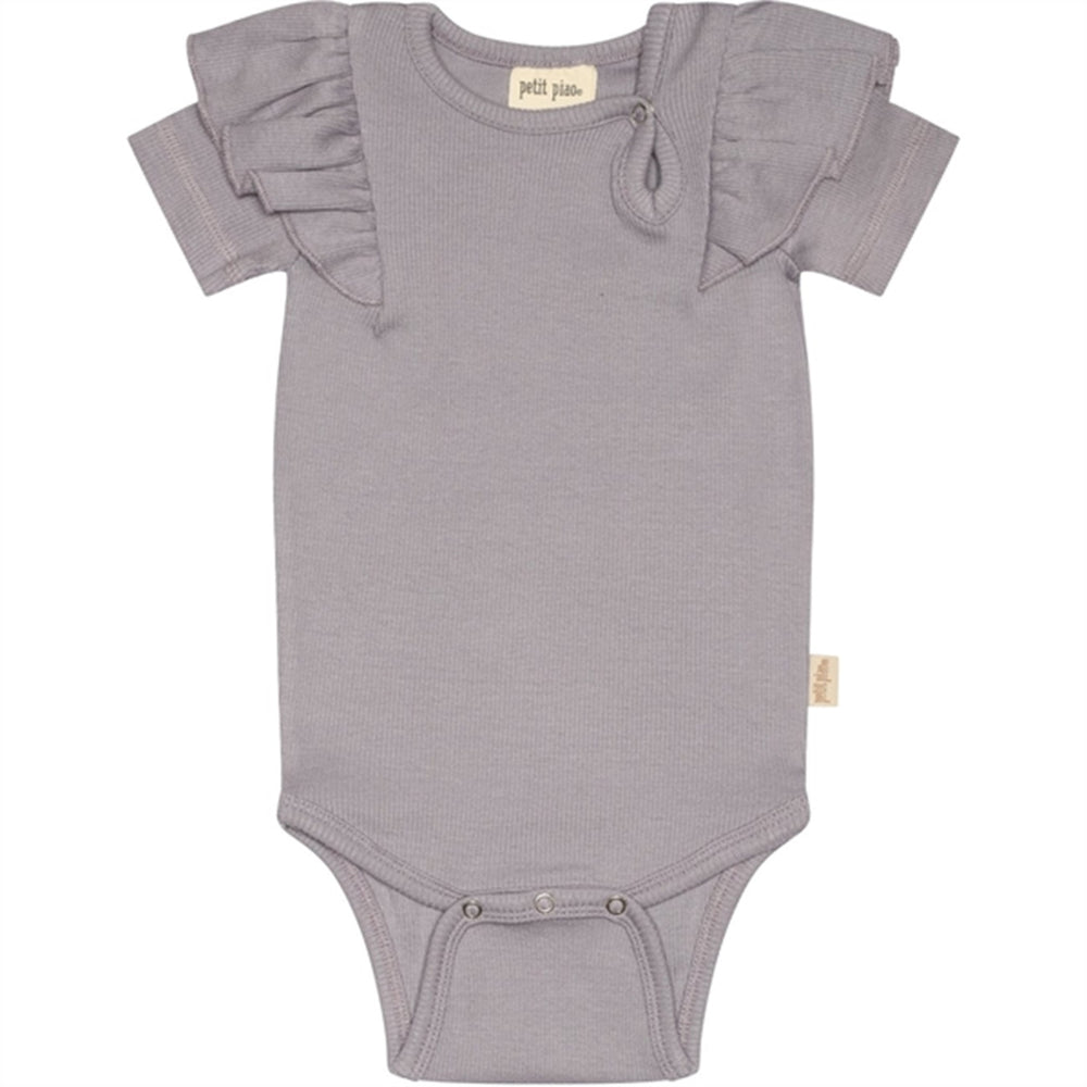 Dusty Lavender Body S/S Modal Frill