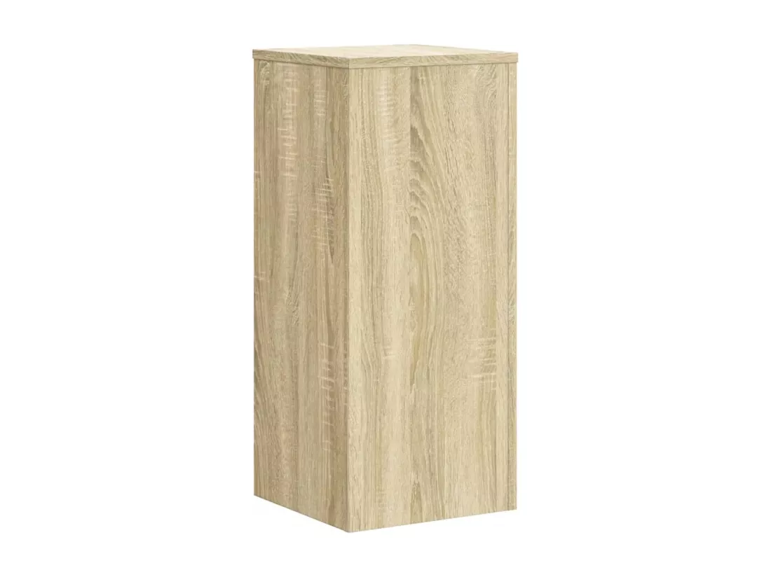 Supports pour plantes 2 pcs chêne sonoma bois d'ingénierie