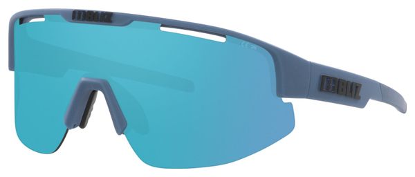 Lunettes Bliz Matrix Bleu Mat - Ecran miroir Bleu