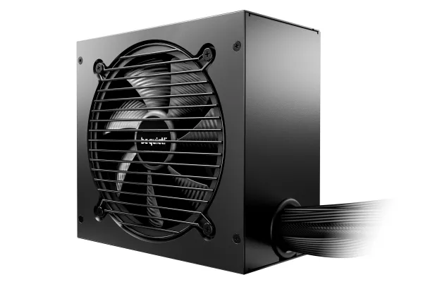 be quiet! Pure Power 12 - Strømforsyning (intern) - ATX12V 3.1/ EPS12V 2.92 - 80 PLUS Gold - AC 100-240 V - 1000 Watt - aktiv PFC - Europa - sort