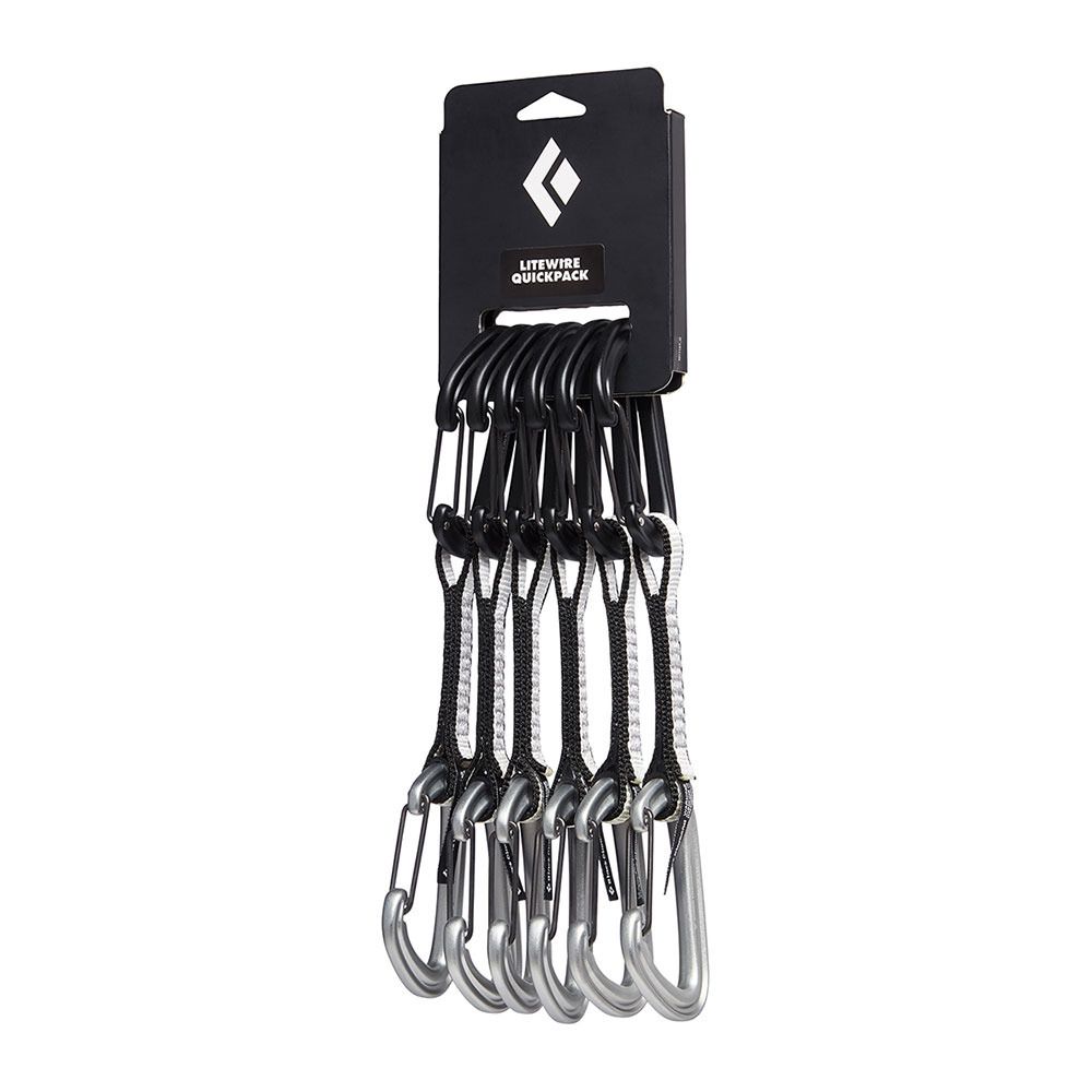 Black Diamond LITEWIRE QUICKPACK - Dégaines 12 cm x6