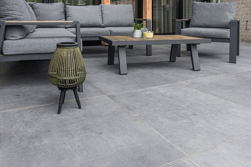 Terrastegel MBI GeoCeramica 60x60x4 Ambiente Antracite