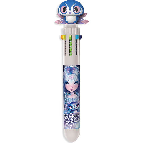 Nebulous star kuglepen 10 farver i 1 – flere varianter – assorteret