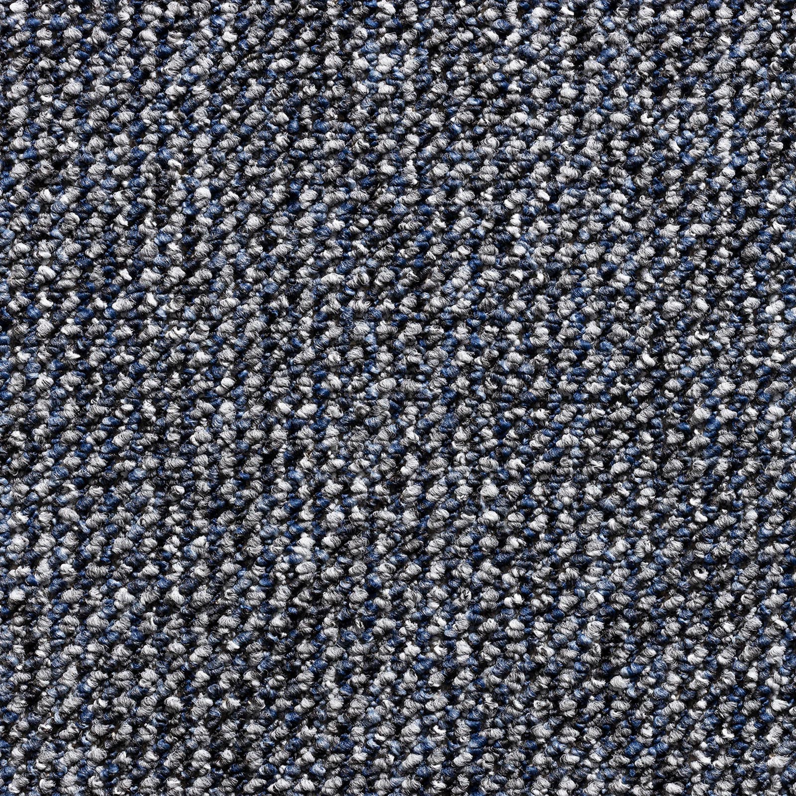 Teppichboden - blau - 5 Meter breit