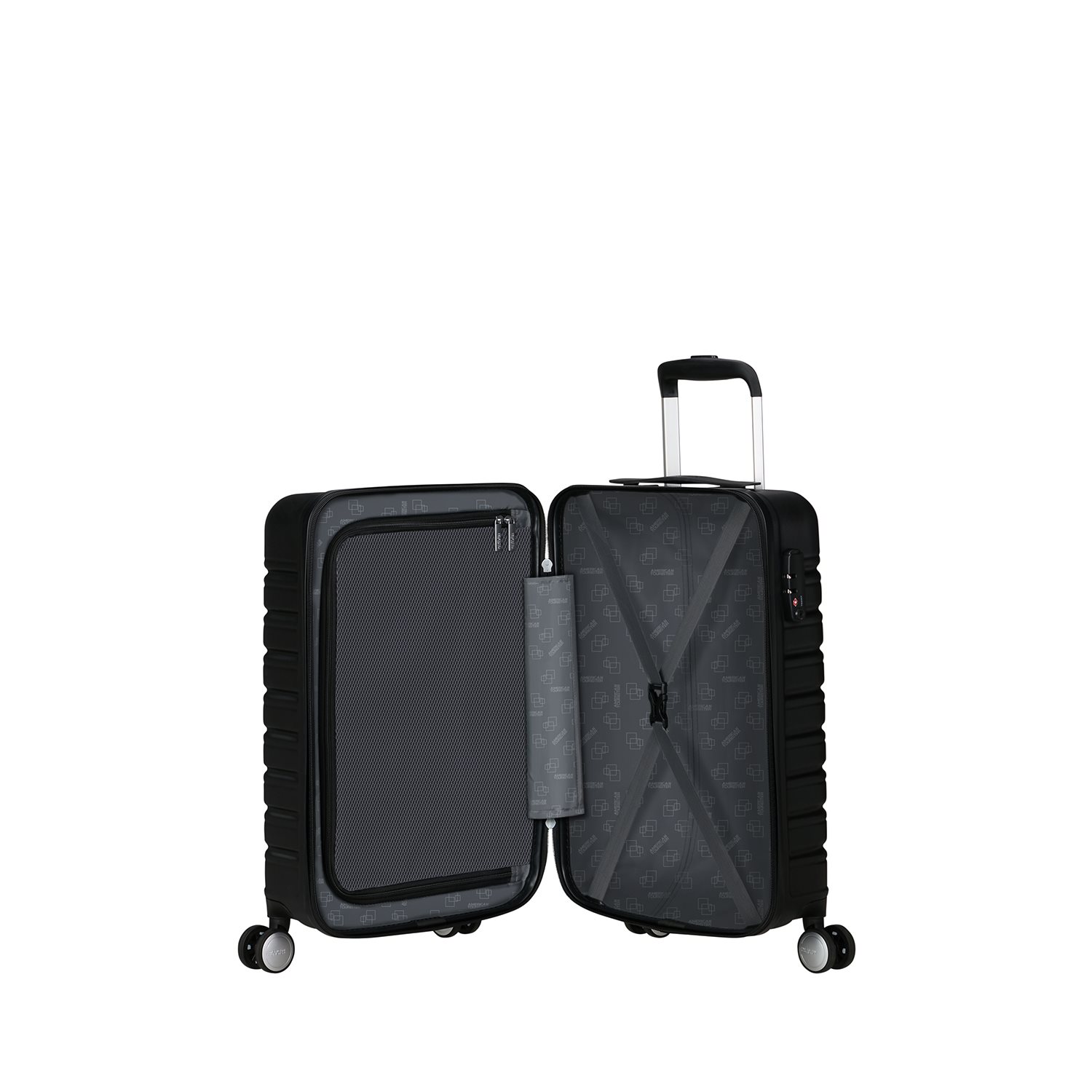 American Tourister Flashline Spinner 55/25/35 cm Shadow Black