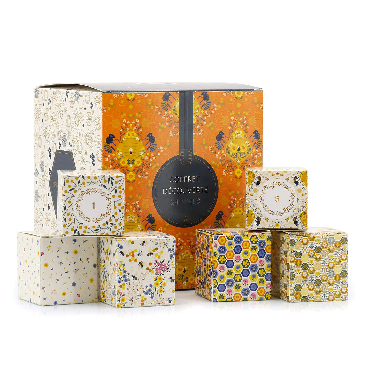 Calendrier de l'Avent Miel 24 pots