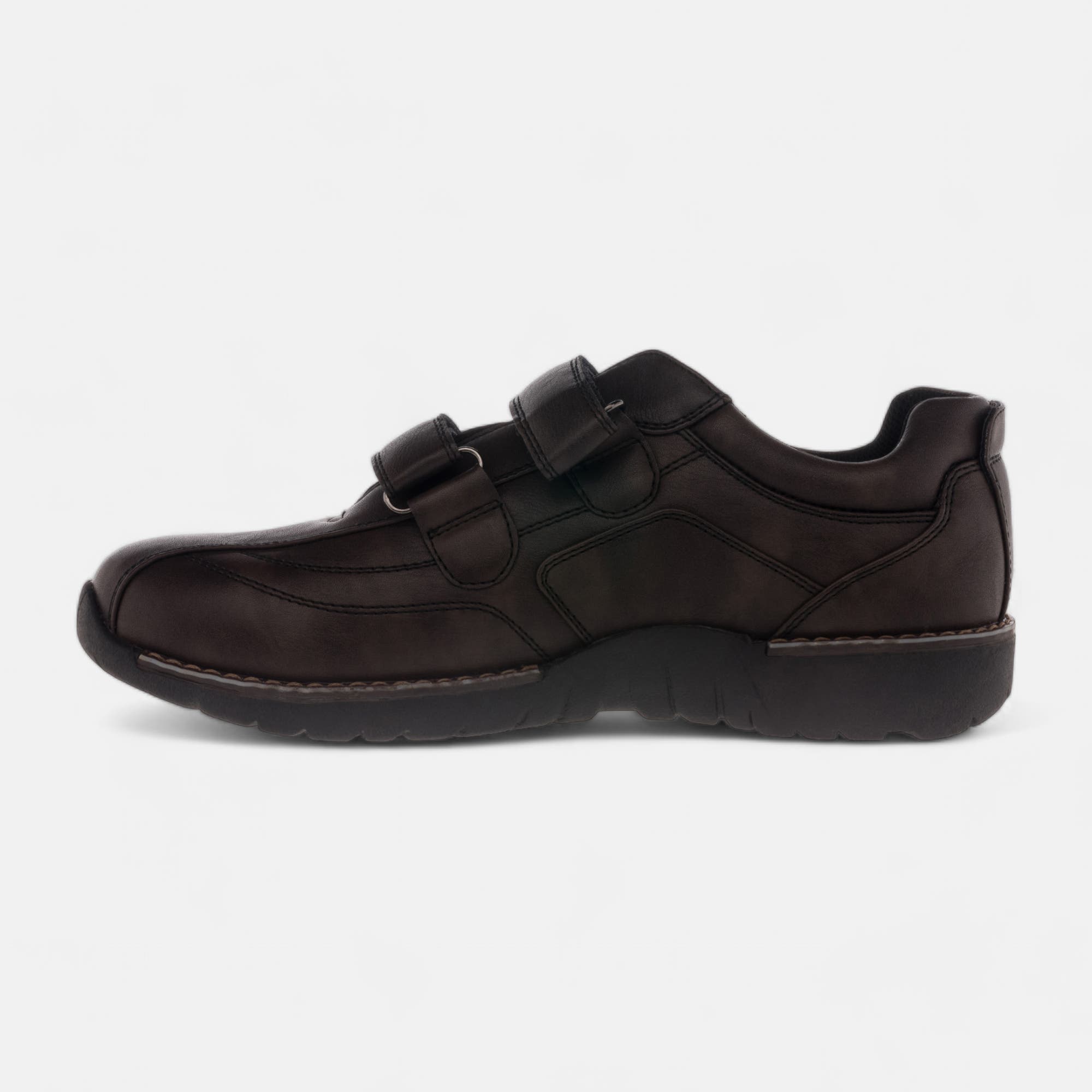 Derbies pieds sensibles Homme marron