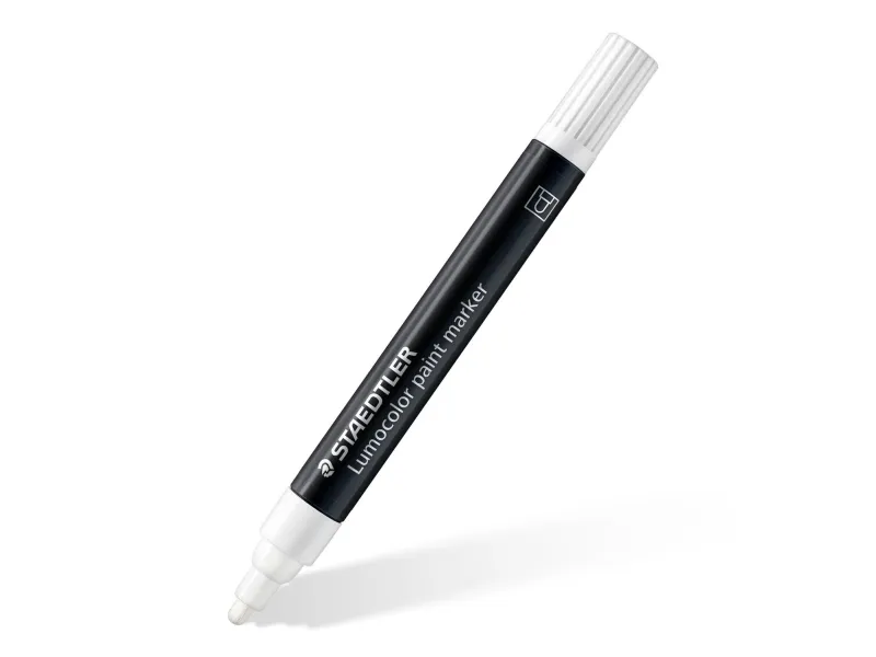 Staedtler 349 C10, Beige, Sort, Blå, Grøn, Orange, Lyserød, Rød, Turkis, Hvid, Gul, Rød, Beige, Sort, Blå, Turkis, Grøn, Orange, Hvid, Gul, Lyserød, 10 farver, Projektilspids, Rund, 2,4 mm