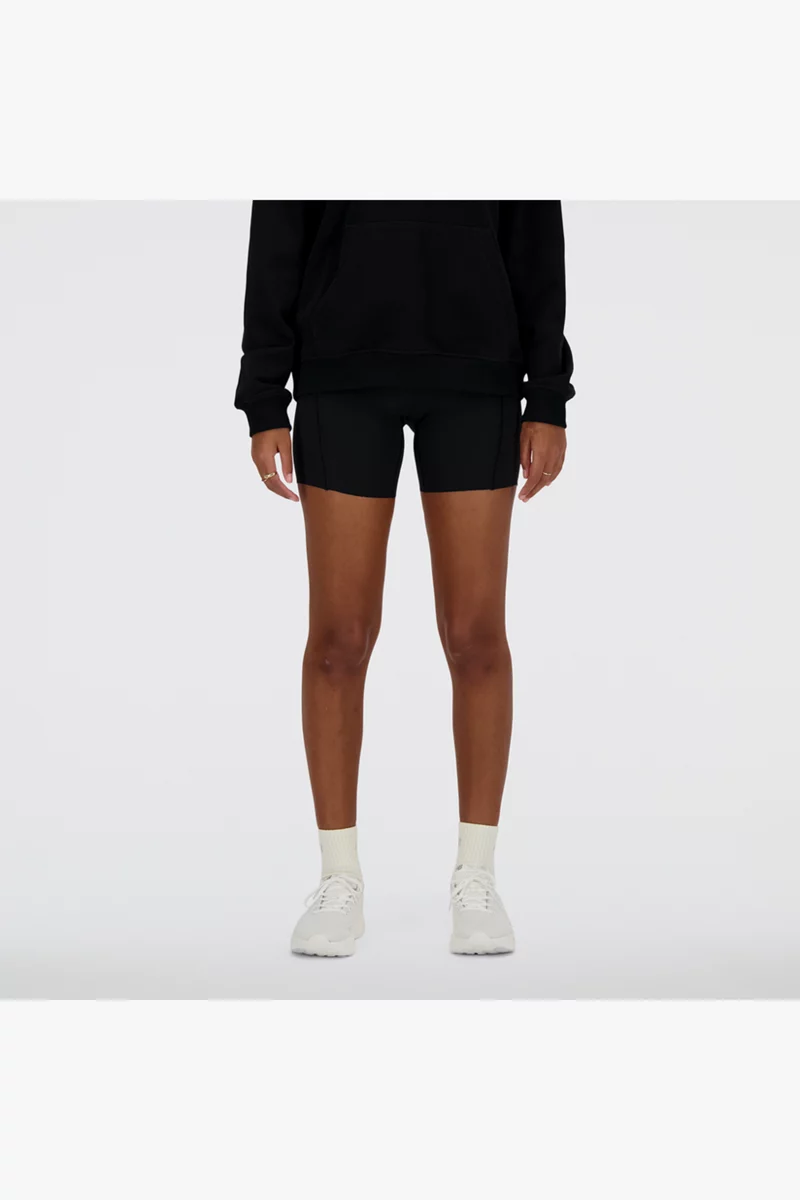 New Balance Athletics Fitted High Rise Pkt 6 Inch Damen Short