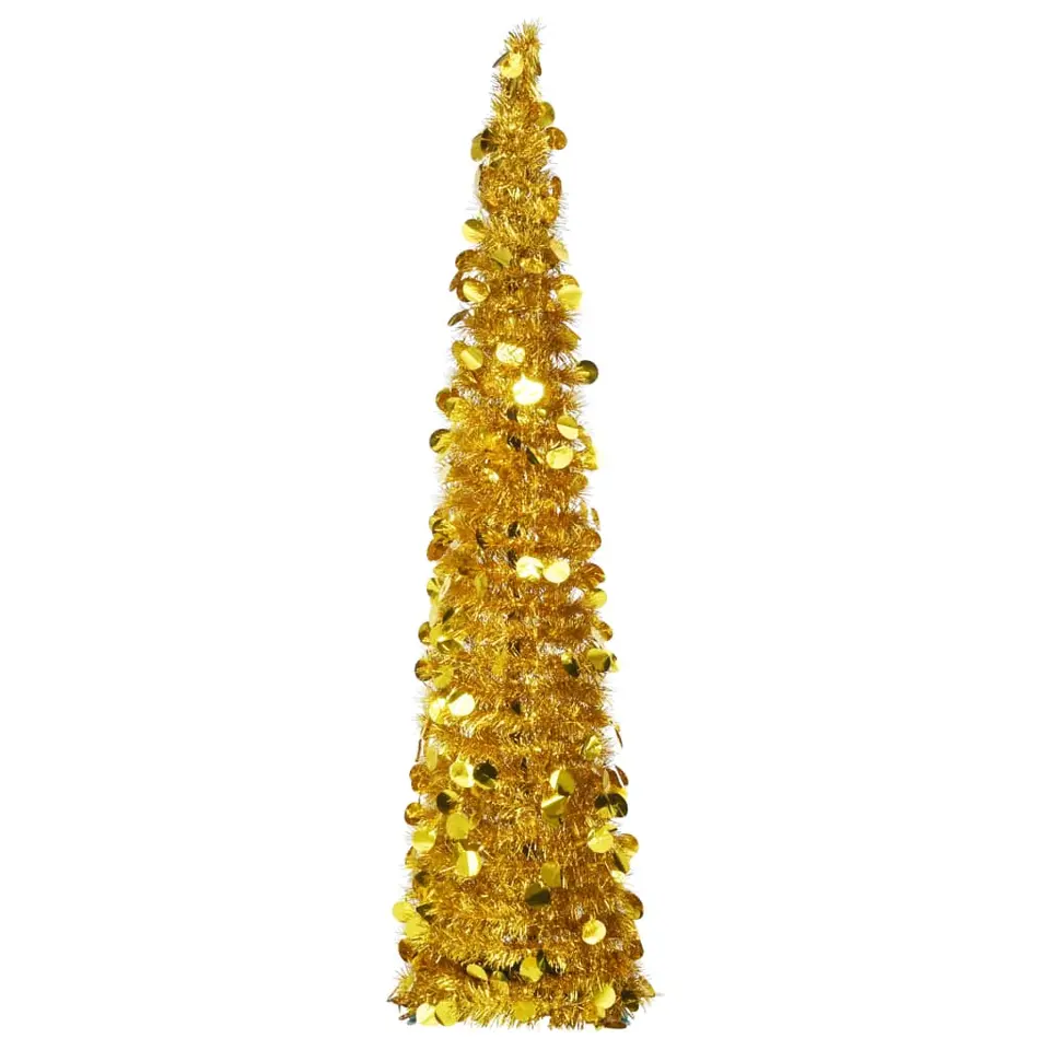 vidaXL - Pop-up Kerstboom - Goud - 150 x 33 cm