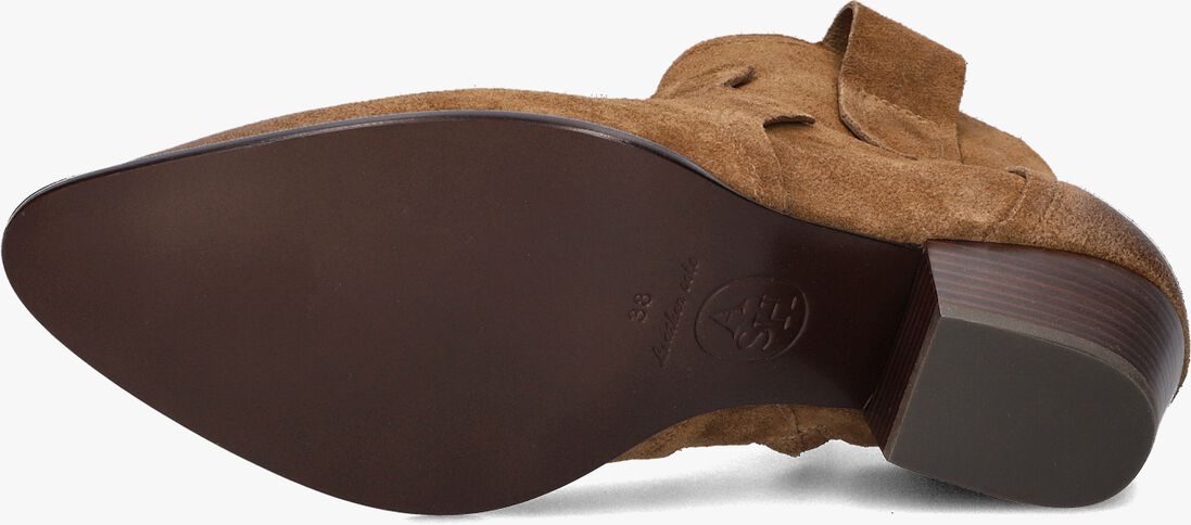 ASH camel ash enkellaarsjes hurricane