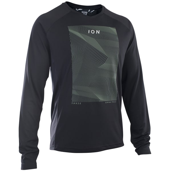 Maillot VTT ION JERSEY TRAZE LS M BLACK