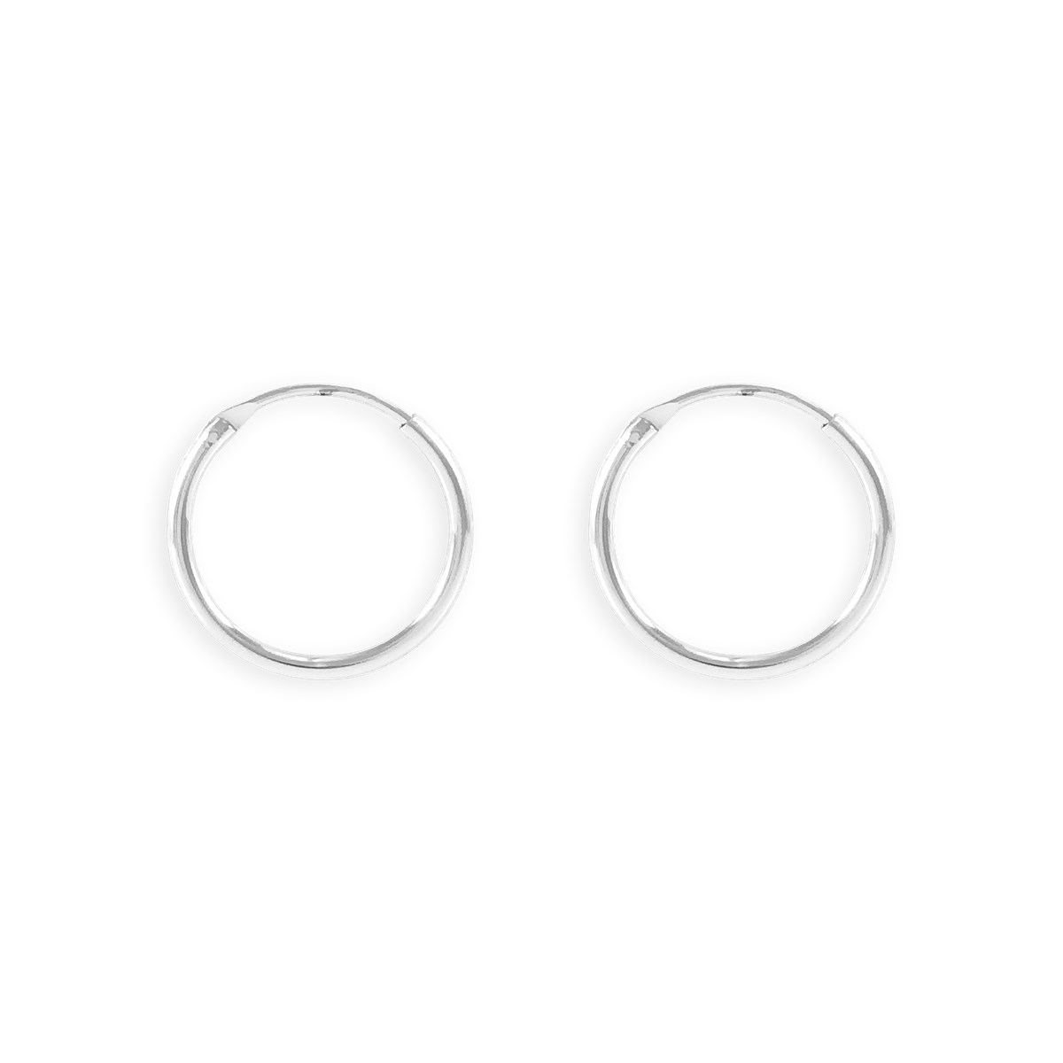 Boucles d'oreilles en argent 925 rhodié