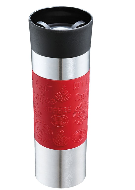 cilio Isolierbecher VIAGGIO 500 ml rot