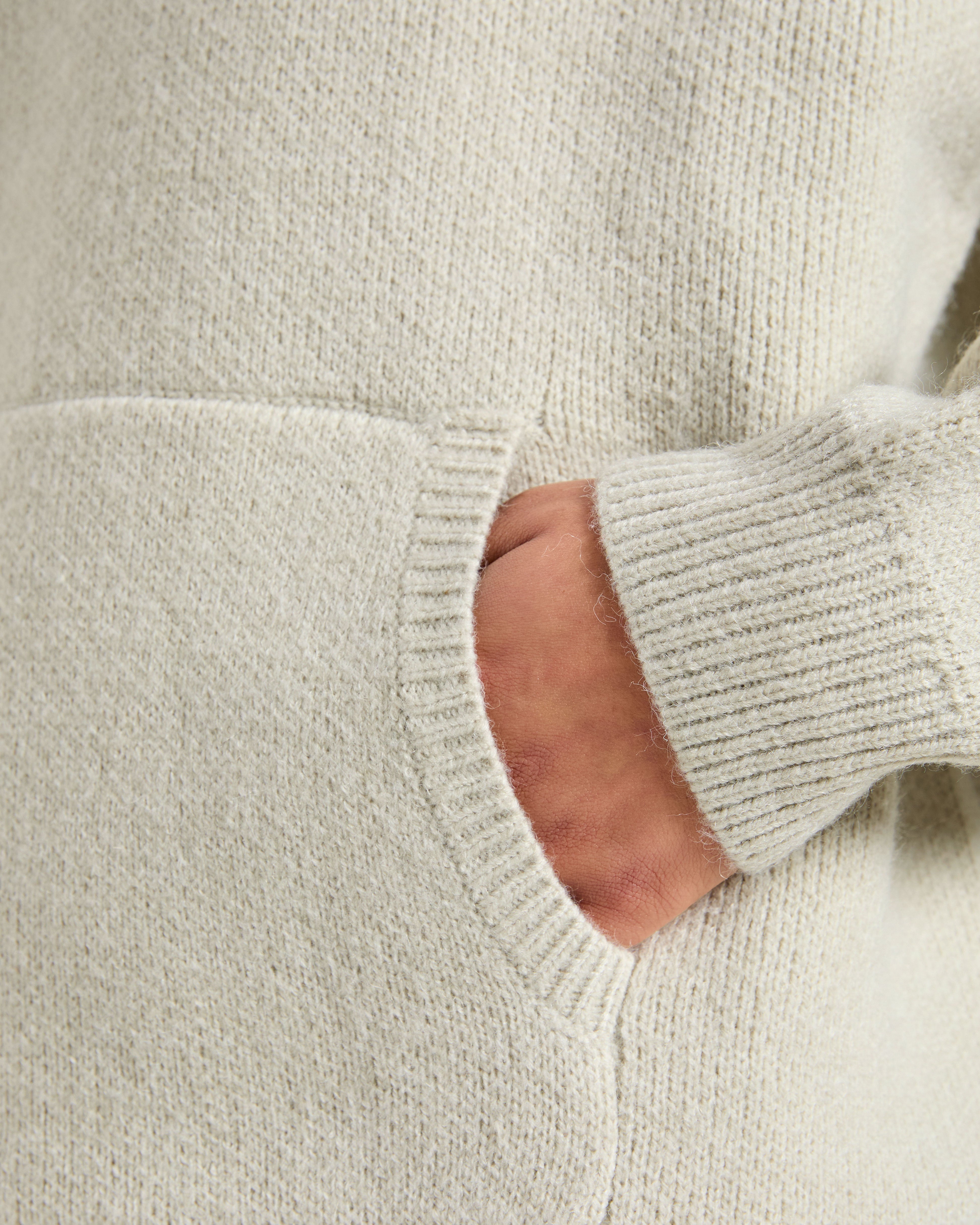 Soft Oversized Knitted Hoodie