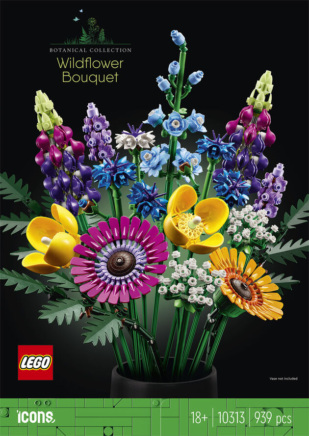 Lego Buket af vilde blomster 10313