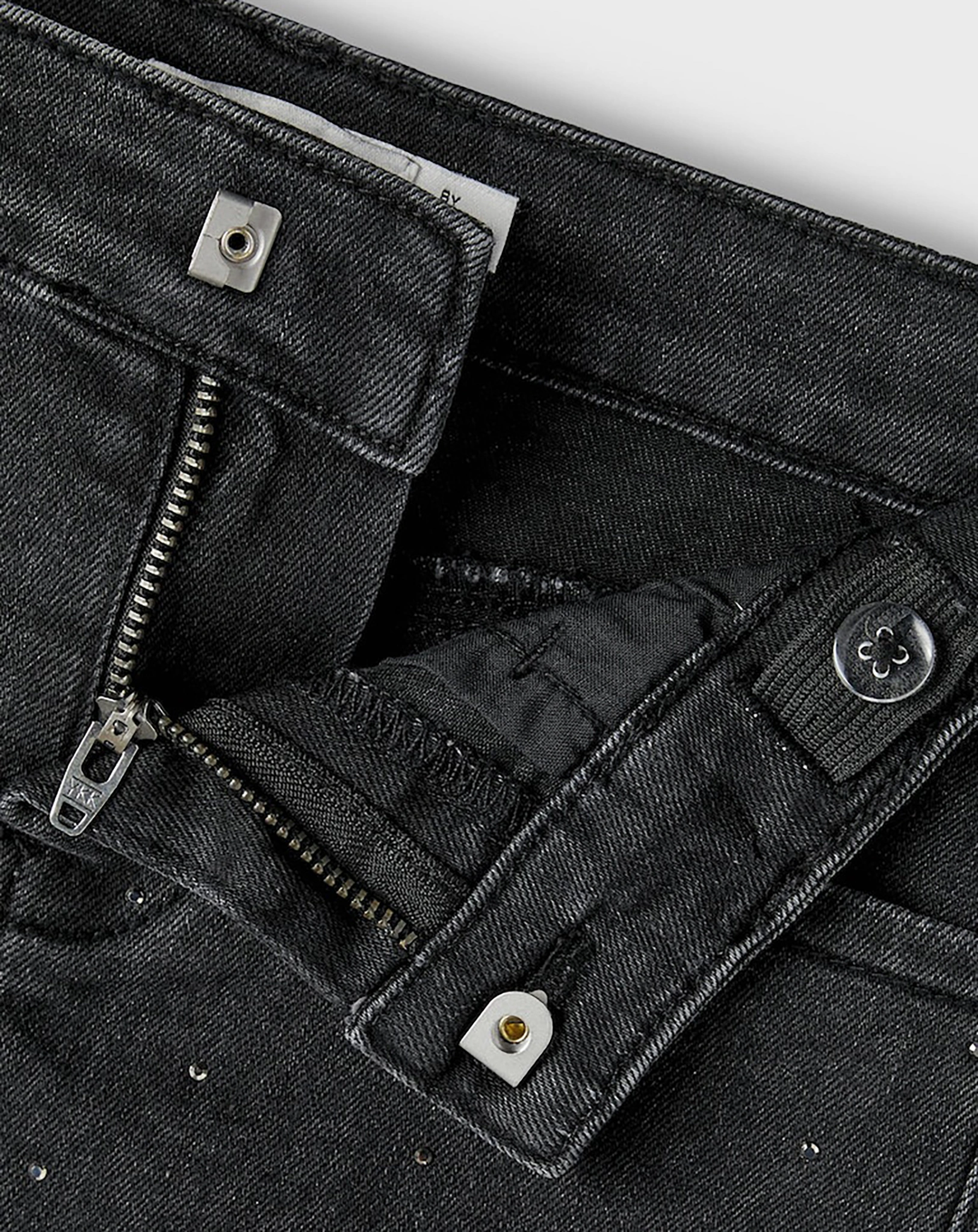 Jeans-Rock NKFSIA DOTS in black denim