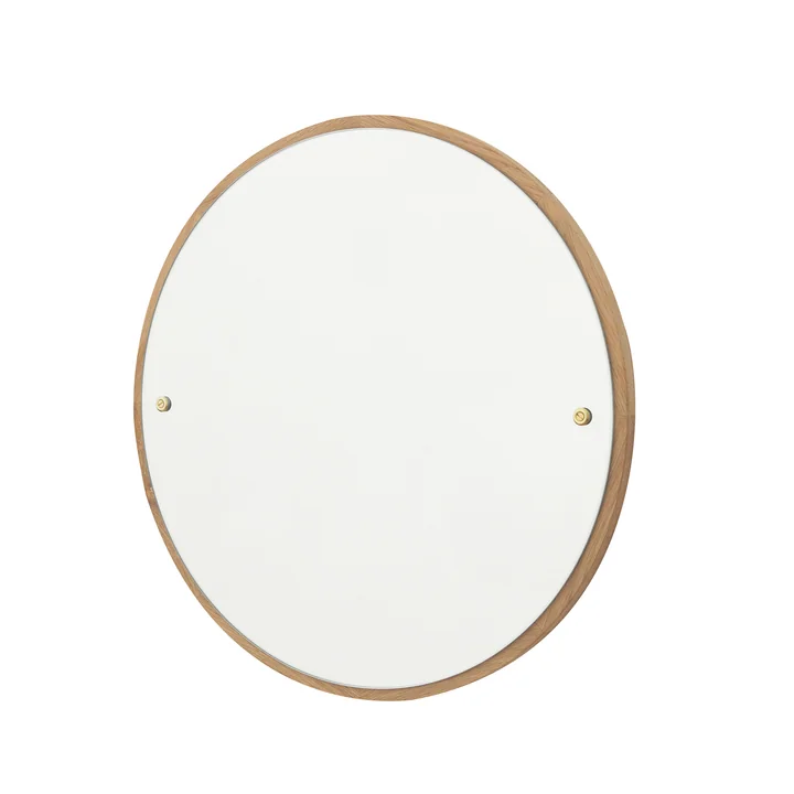 Frama - CM-1 Circle Wandspiegel Ø 45 cm, Eiche geölt