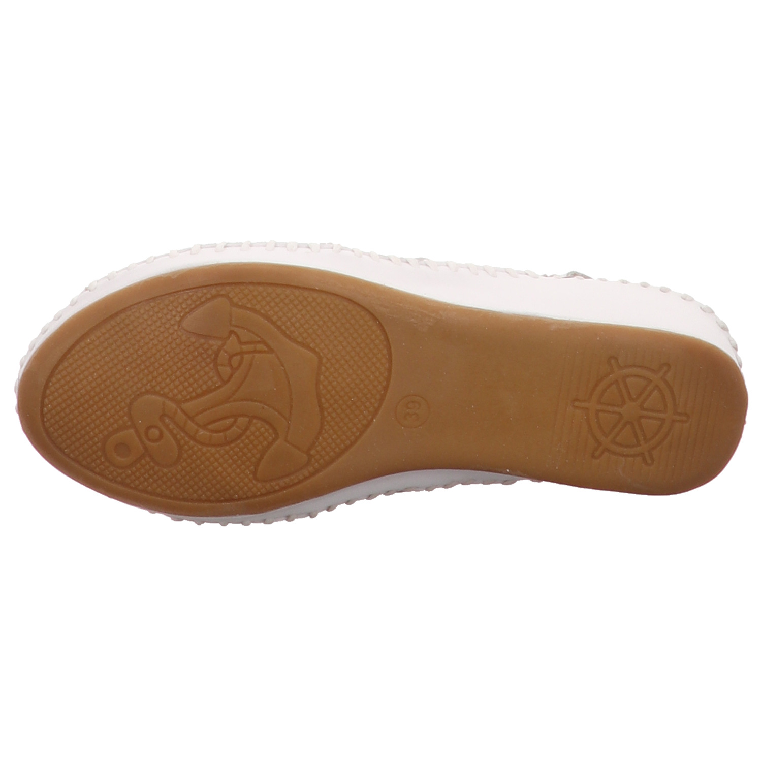 elbandi Sandalette weiß weiss/weiss kombi