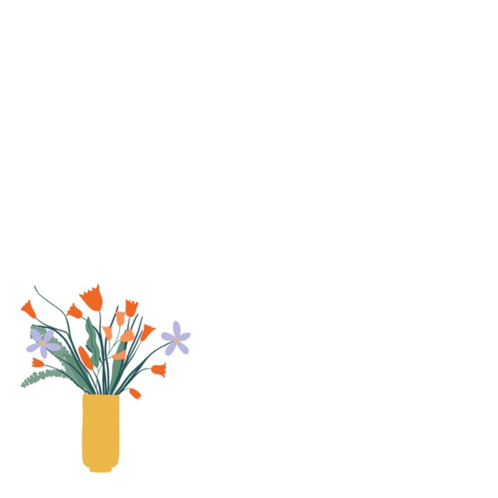 Greetz | Denken aan kaart | bloemen