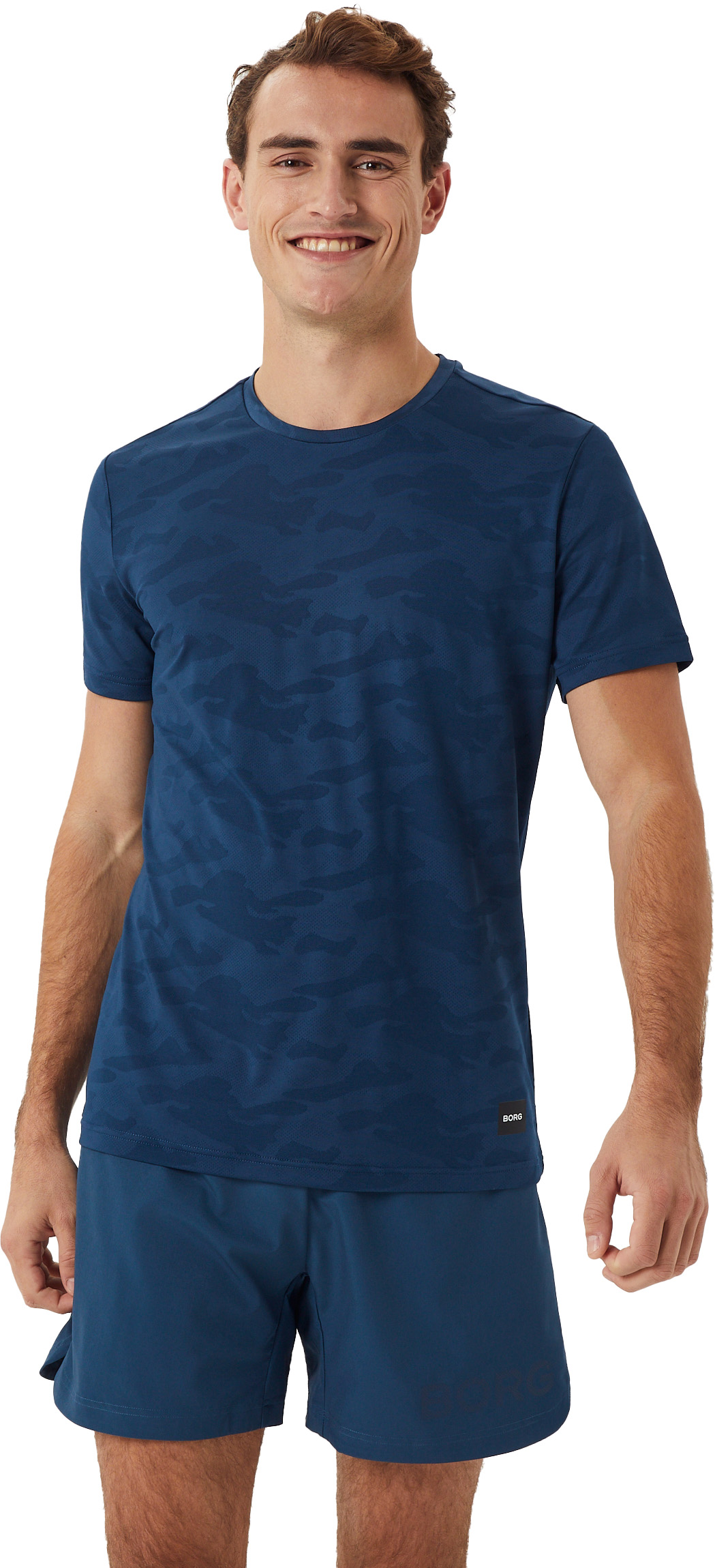 Borg Performance T-Shirt Herre BL174 - Blue Wing Teal