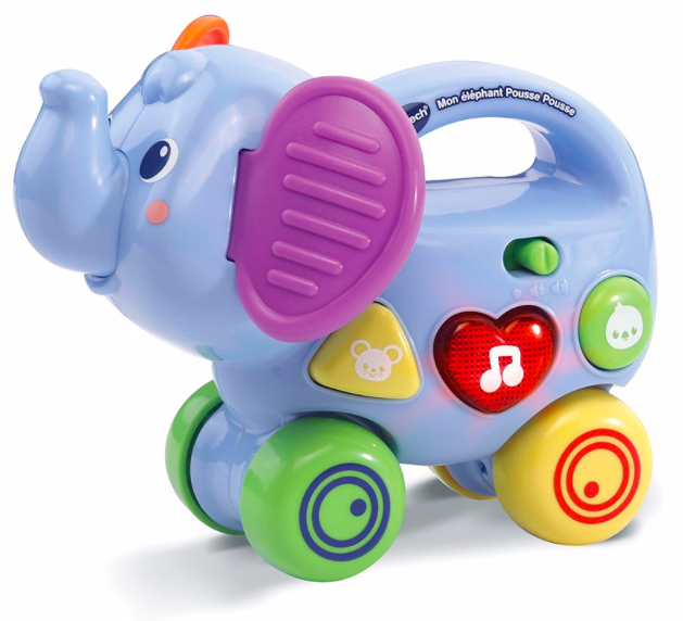 MON ÉLÉPHANT POUSSE POUSSE - Ecru