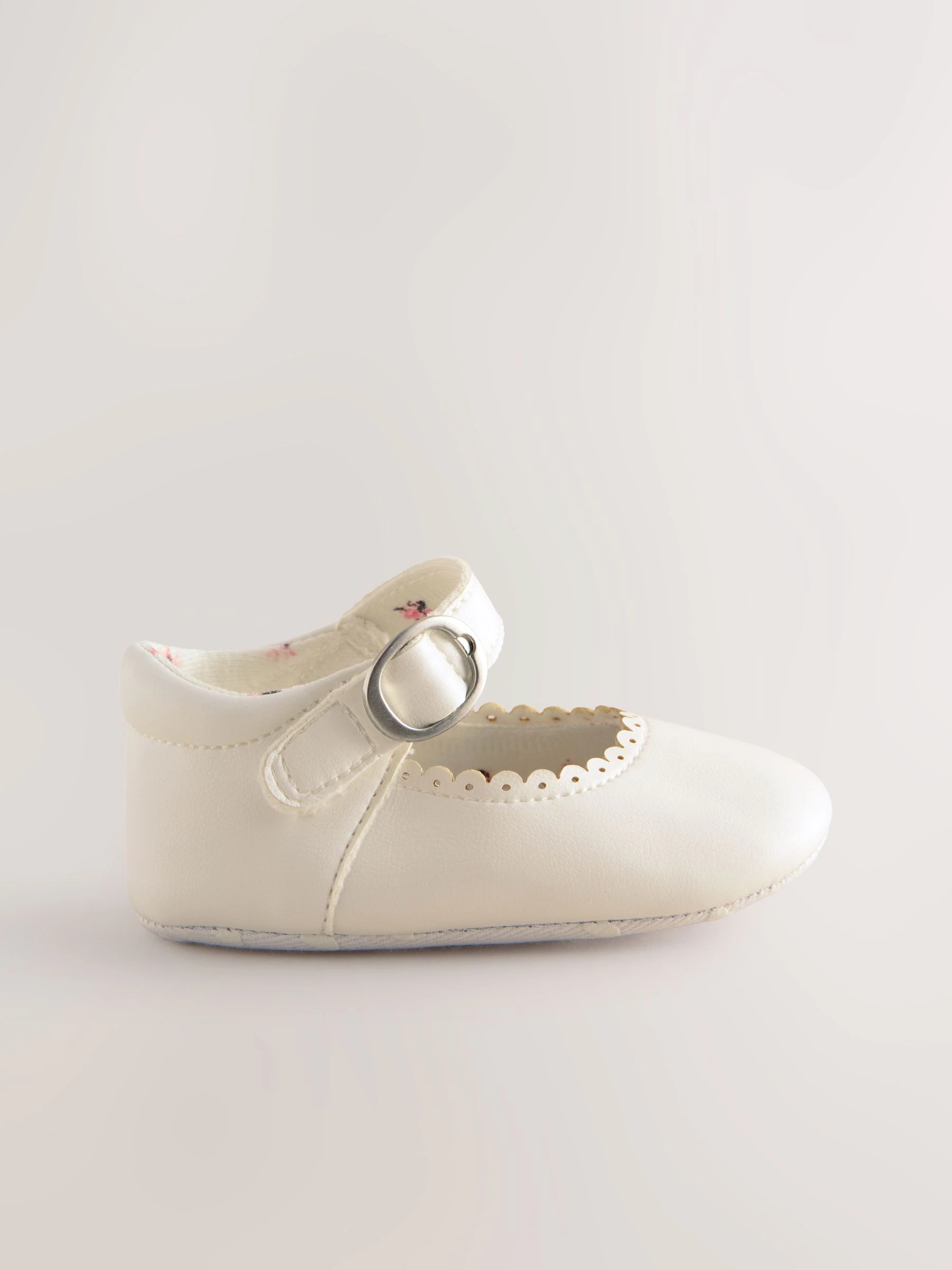Wit - Mary Jane babyschoenen (0 - 24 mnd)