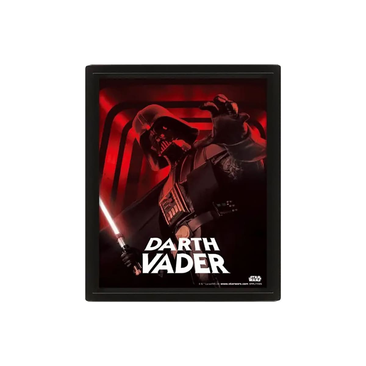 Pan Vision Star Wars 3D-plakat (Darth Vader)