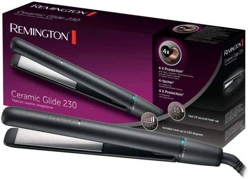 Remington - Ceramic Glide 230 - Stijltang - Zwart - Keramisch
