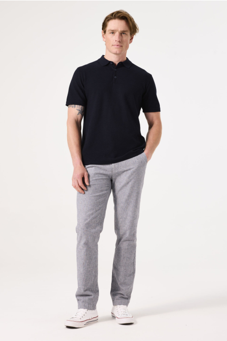 Garcia blauwe heren polo