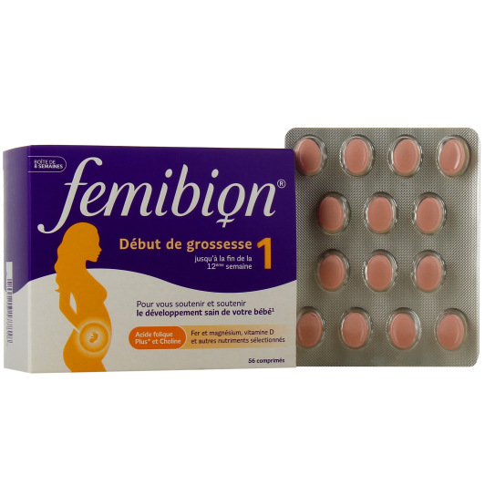 Femibion Grossesse 1 & 2 - Complément alimentaire maman et bébé