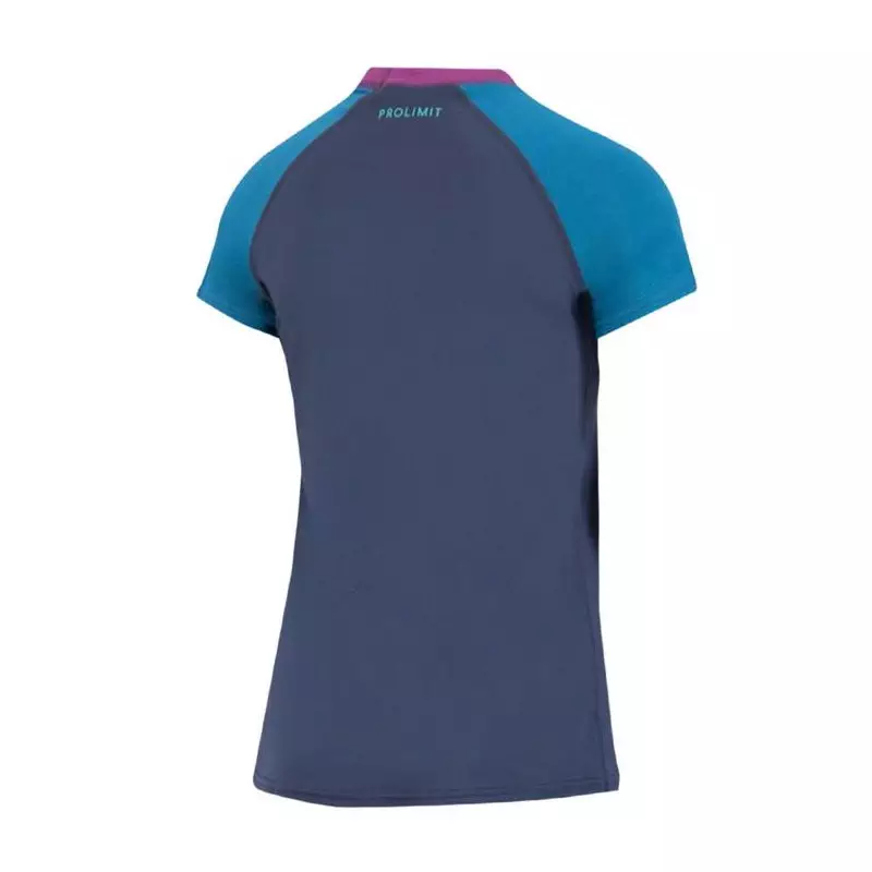 Lycra femme PROLIMIT PureGirl Loosefit Shirt Shortarm Navy/Blue