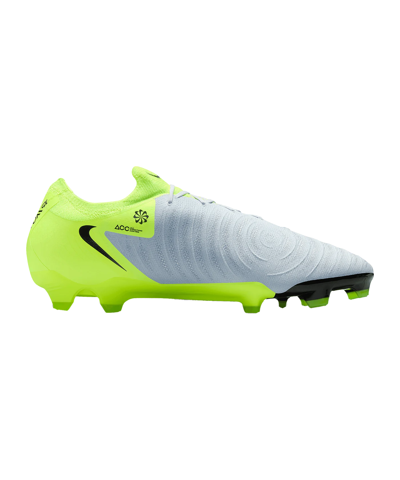 Nike Phantom GX II Pro FG Mad Voltage Silber Schwarz F003