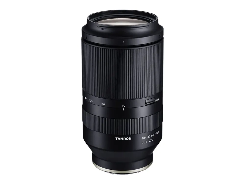 Tamron A056 - Telefoto zoom objektiv - 70 mm - 180 mm - f/2.8 Di III VXD - Sony E-mount - for Sony Cinema Line; a VLOGCAM; a1; a1 II; a6700; a7 IV; a7C; a7C II; a7CR; a7R V; a9 III