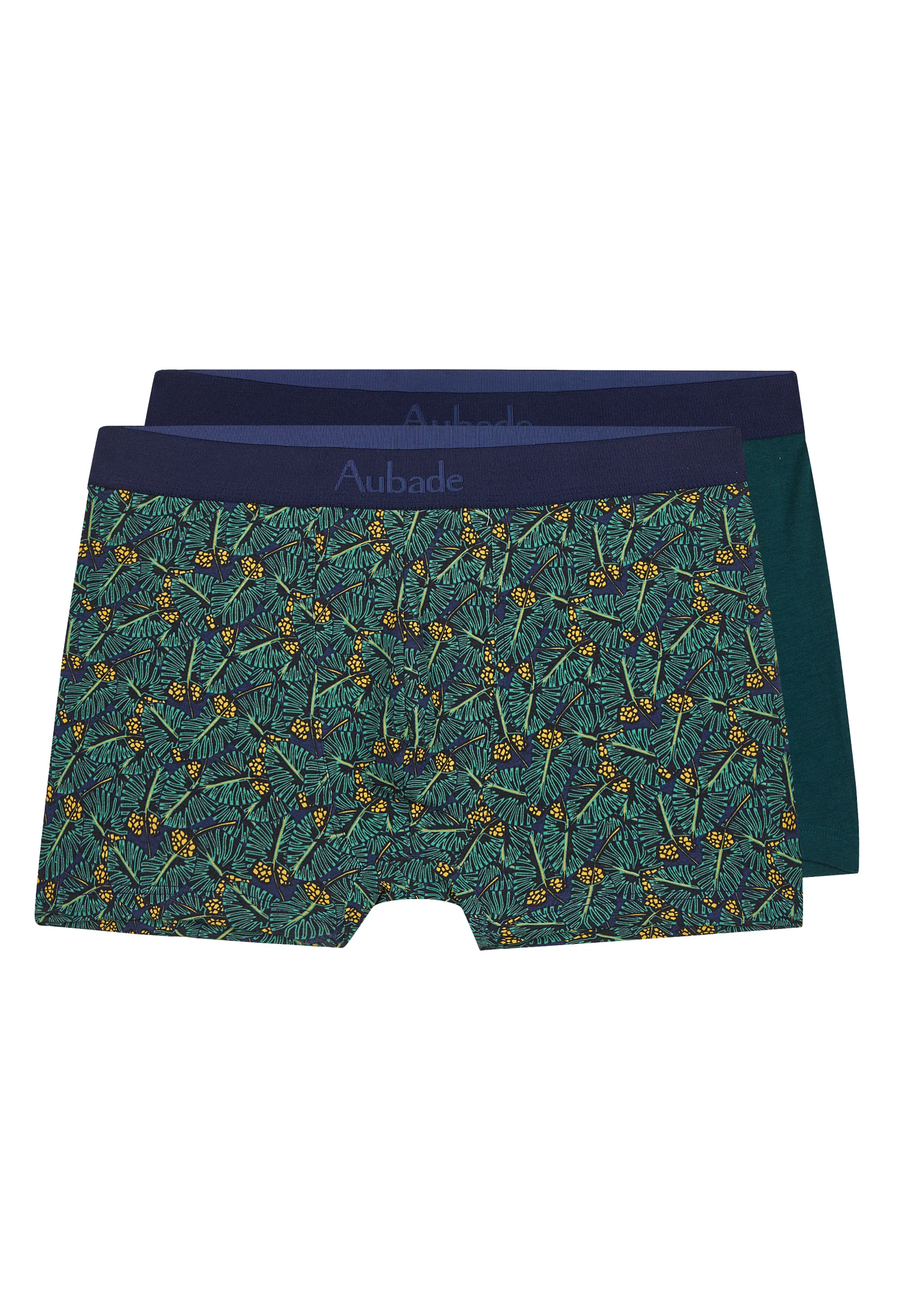 AUBADE MEN - Pack 2 boxer classiques | Vert