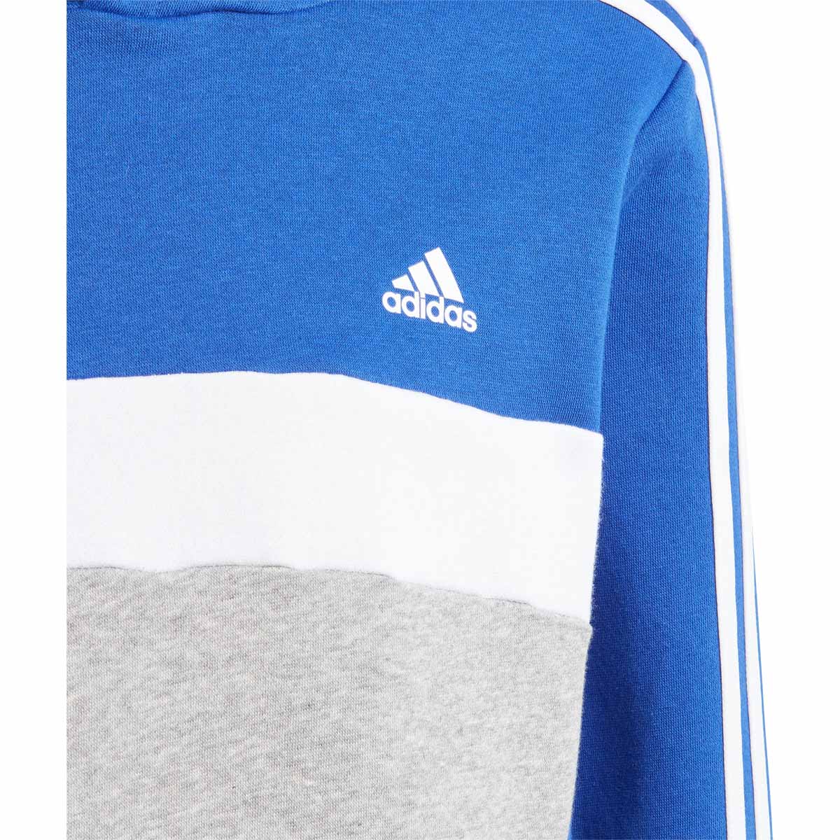 adidas Tiberio 3-Stripes Colorblock Fleece Hættetrøje Børn