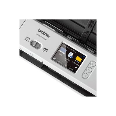 Brother ADS-1700W - scanner de documents A4 - portable - USB 3.0, Wifi, USB 2.0 - 1200 ppp x 1200 ppp - 25ppm