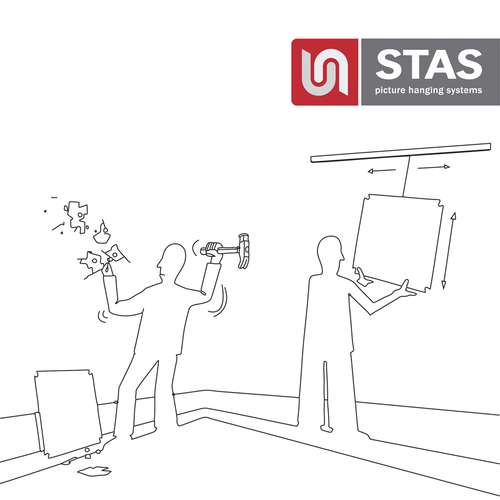 STAS Bilderschienen-Set 