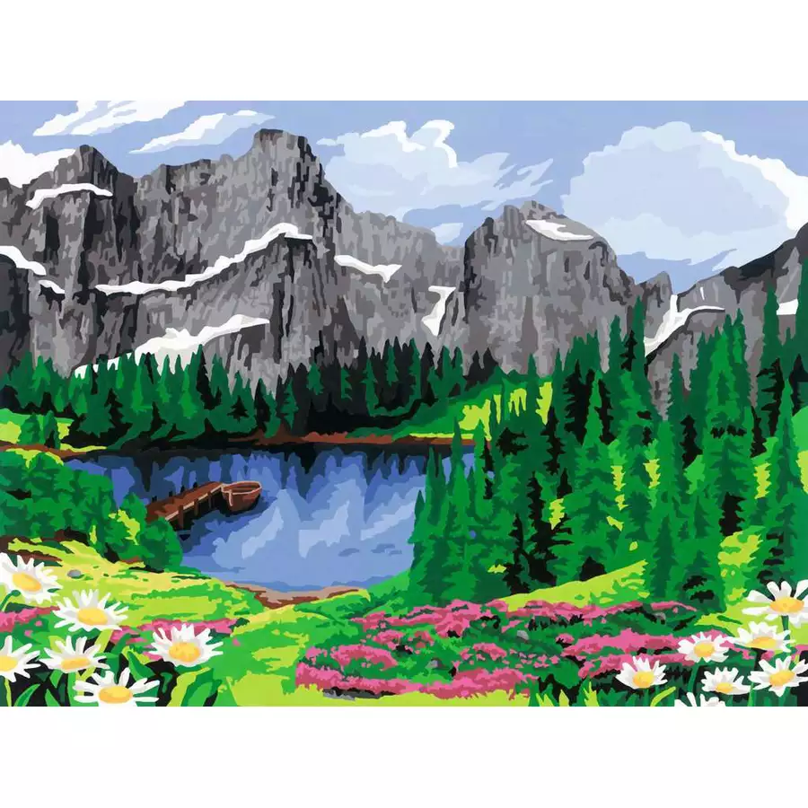 Ravensburger Mountain View bunt