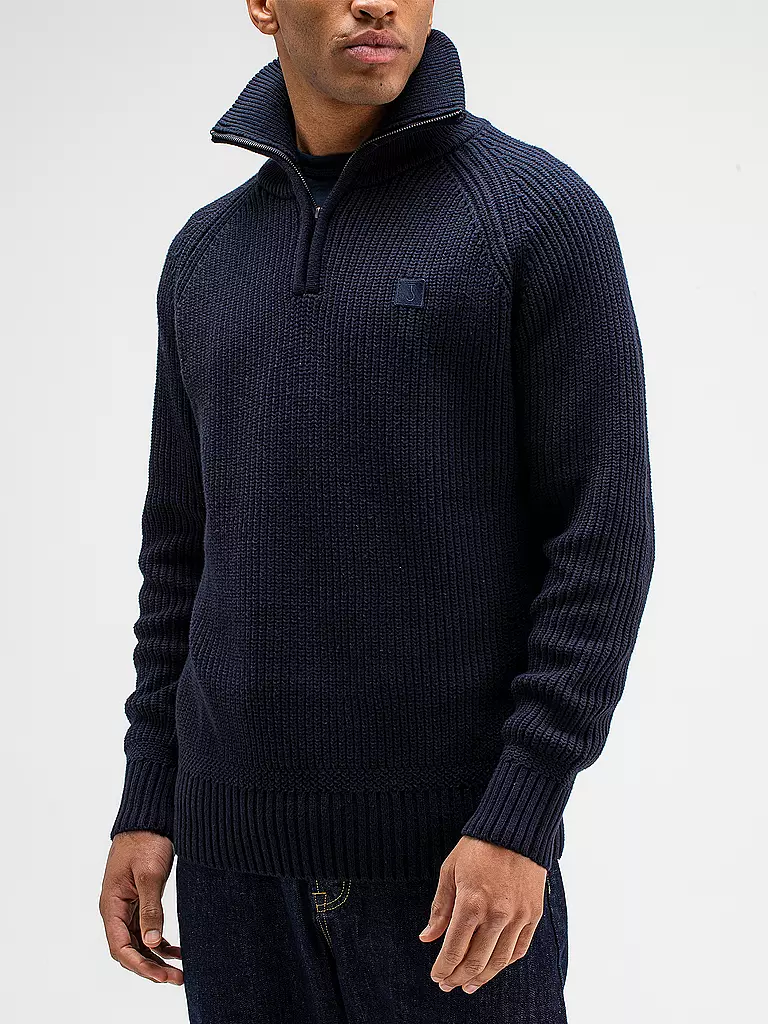 BUTCHER OF BLUE Troyer Pullover OVERLAND blau