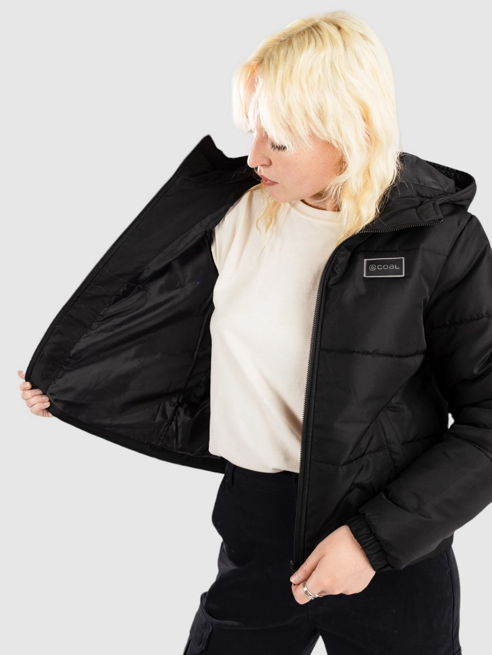 Coal Cloud Jacket black