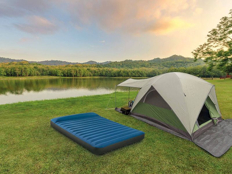INTEX - TruAire Outdoor - Luchtbed - 137x191x22 cm