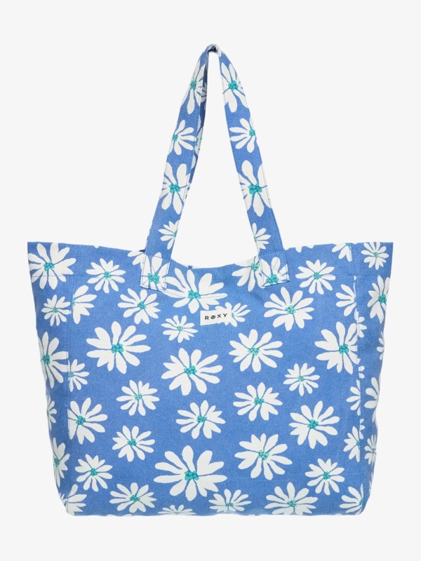 Anti Bad Vibes Grand sac tote Bleu Femme