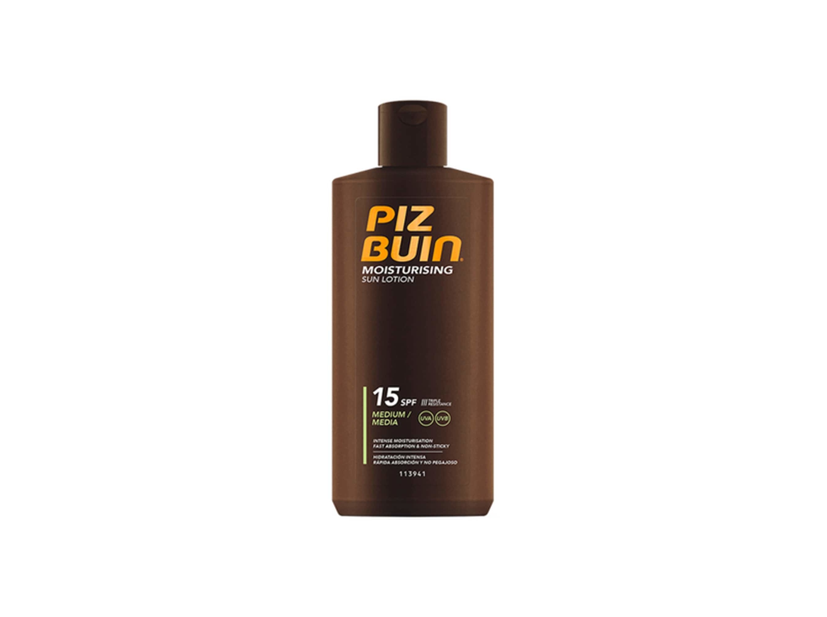 LOÇÃO PIZ BUIN MOISTURISING SPF15 200ML