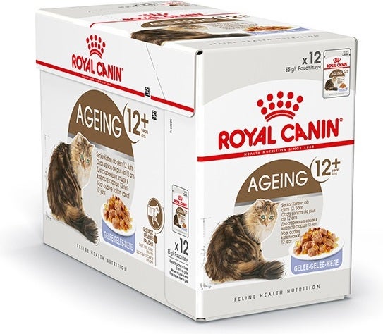 Royal Canin kattenvoer in gelei Ageing 12+ 85 g 12 stuks