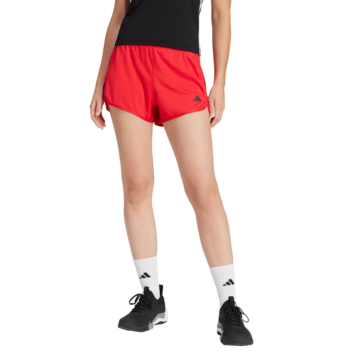 Calções adidas Pacer Essentials Knit High-Rise