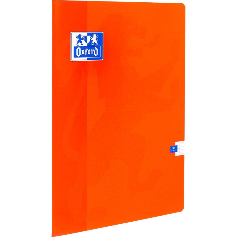 Cahier classique Oxford A4 assorti - grands carreaux - 96 pages
