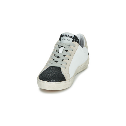 Meline - NKC139 - Blanc / Glitter Noir