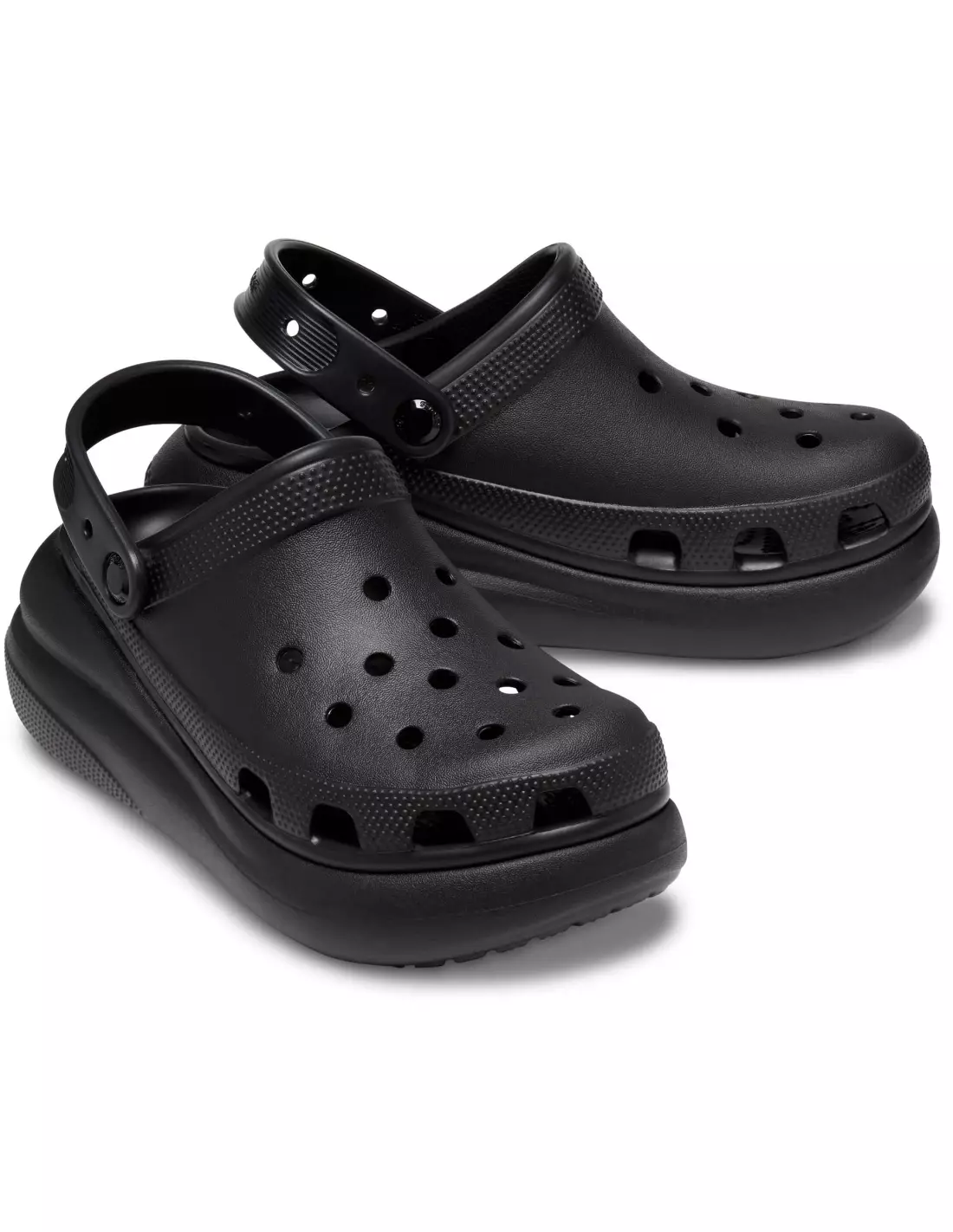 CRUSH CLOG - Mules & sabots 001BLACK